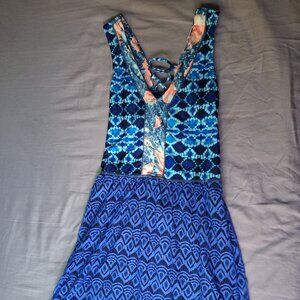 Maaji Lace Back Swim Material Cover Up